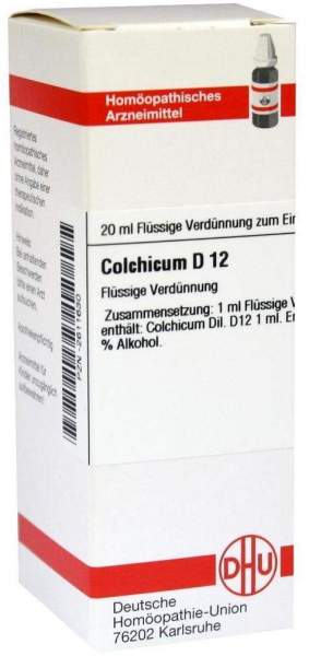 Colchicum D 12 Dilution 20 ml