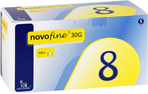 Novofine 8 Kanülen 0,30x8mm