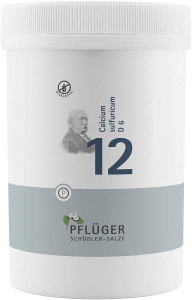 Biochemie Pflüger 12 Calcium Sulfuricum D6 4000 Tabletten