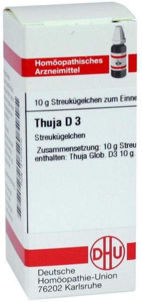 DHU Thuja D3 10 g Globuli