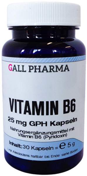 Vitamin B6 25 mg Gph Kapseln