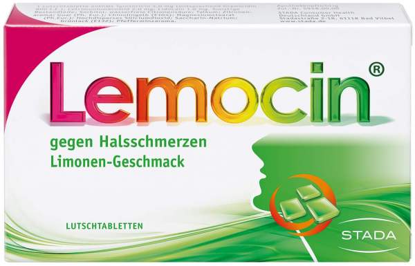 Lemocin gegen Halsschmerzen 50 Lutschtabletten