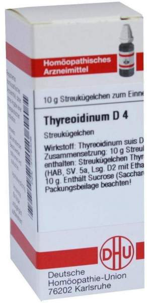 Thyreoidinum D4 Dhu 10 G Globuli
