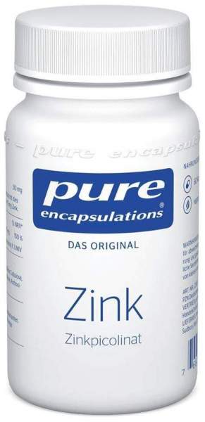 Pure Encapsulations Zink Zinkpicolinat 60 Kapseln
