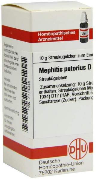 Dhu Mephitis Putorius D12 Globuli