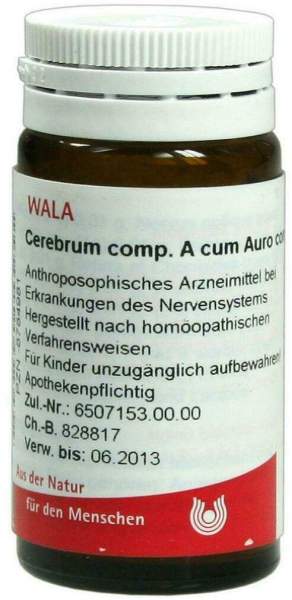 Wala Cerebrum Comp. A Cum Auro Comp. 20 G Globuli