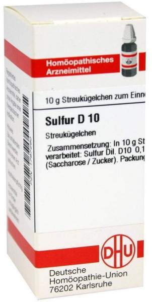 Dhu Sulfur D10 10 G Globuli