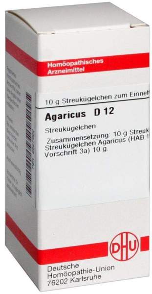 DHU Agaricus D12 Globuli