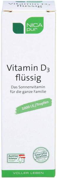 Nicapur Vitamin D3 Flüssig 25 ml