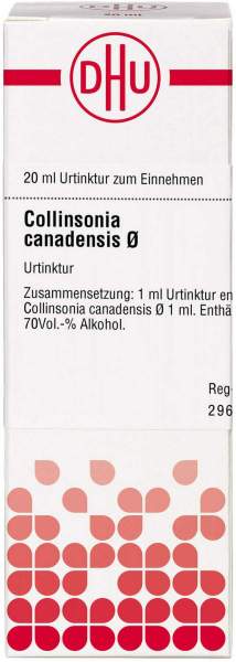 Dhu Collinsonia Canadensis 20 ml Urtinktur