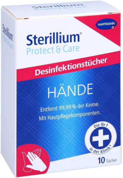 Sterillium Protect &amp; Care Hände Desinfekt.Tücher 1