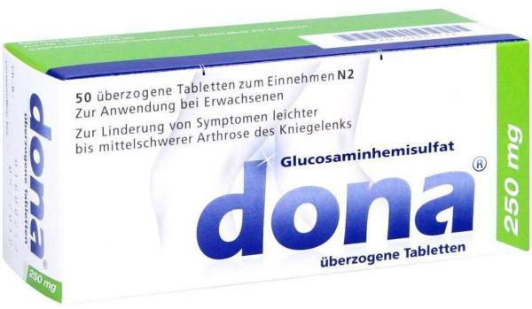 Dona 250 mg 50 Überzogene Tabletten