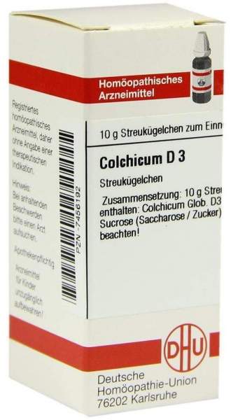 Dhu Colchicum D3 10 G Globuli