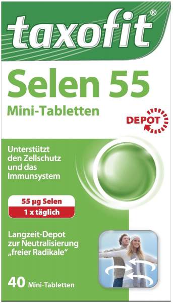 Taxofit Selen 55 Depot 40 Mini - Tabletten