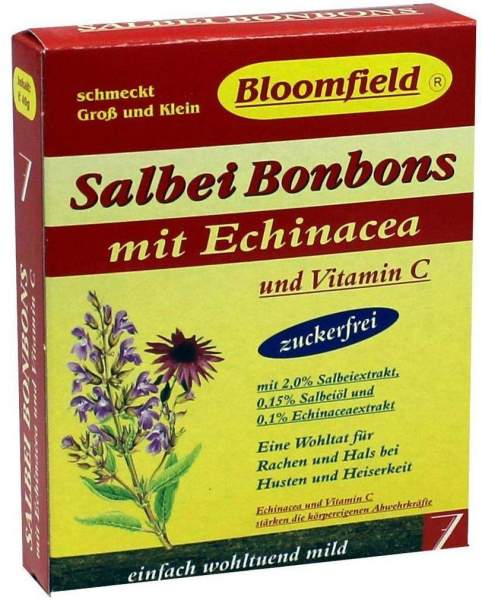 Bloomfield Salbei Bonbons M.Echinacea Zuckerfrei