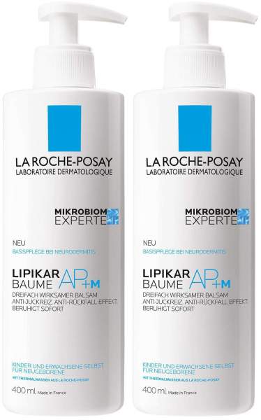 La Roche Posay Lipikar Baume AP+ M Balsam 2 x 400 ml