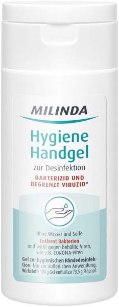 Milinda Hygiene Handgel zur Desinfektion 50 ml