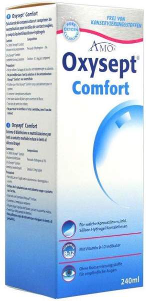 Oxysept Comfort Vitaminb 12 Kombipackung