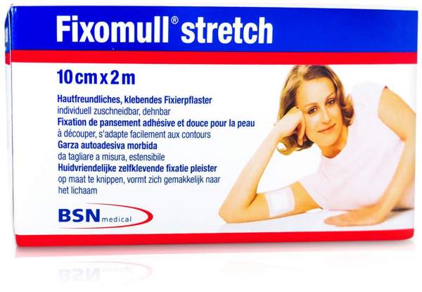 Fixomull Stretch 10 cm X 2 M 1 Stück