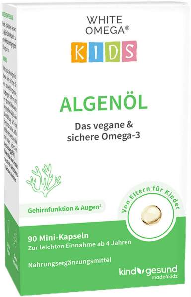 White Omega Kids Algenöl Weichkapseln 90 Stück