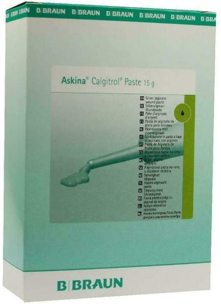 Askina Calgitrol Silberalginat 10x15 G Tamponaden