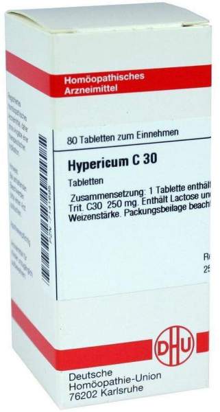 Dhu Hypericum C30 80 Tabletten