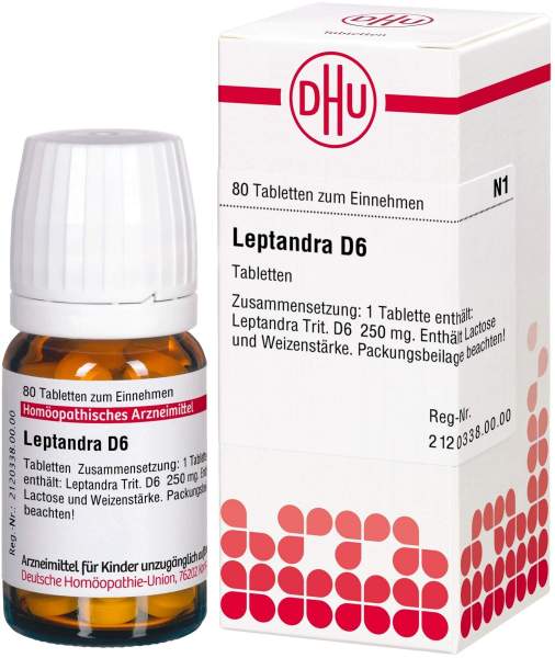 Leptandra D 6 80 Tabletten