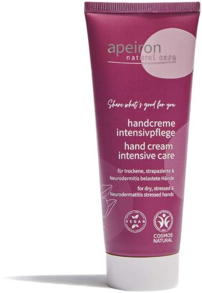 Apeiron Handcreme - sanfte &amp; schnelle Intensivpflege 75 ml