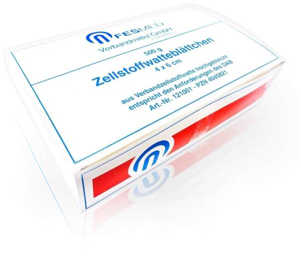 Zellwa Blättchen Hochgebl. 4x6 cm 500 G Packung