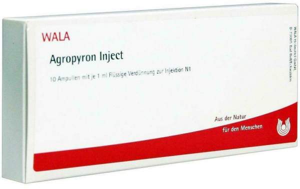 Wala Agropyron Inject 10 X 1 ml Ampullen