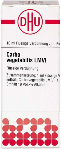 Dhu Carbo Vegetabilis Lmvi Dilution 10 ml