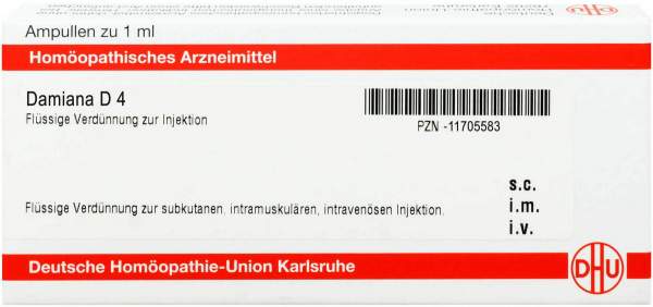 Dhu Damania D4 Ampullen 8 X 1 ml