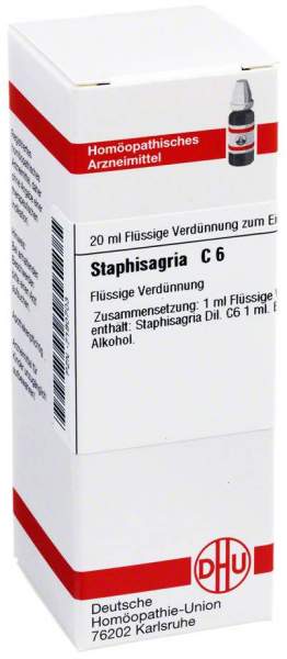 Staphisagria C 6 20 ml Dilution