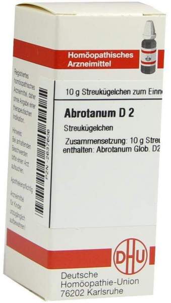 Dhu Abrotanum D2 Globuli