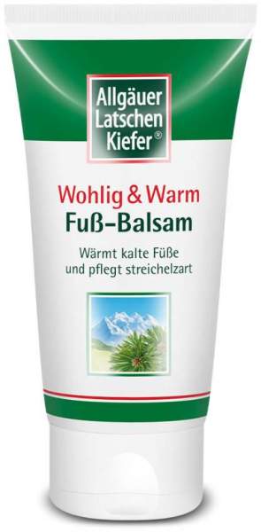 Allgäuer Latschenkiefer Fußbalsam Wohlig Warm 75 ml Balsam