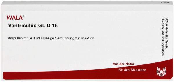 Ventriculus Gl D 15 10 X 1 ml Ampullen