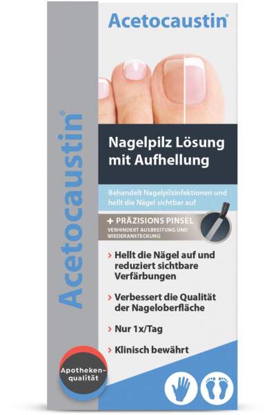 Acetocaustin Nagelpilz Lösung mit Aufhellung 9 ml