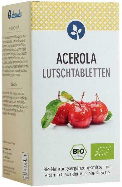Acerola 17% Vitamin C Bio Lutschtabletten 180 Stüc