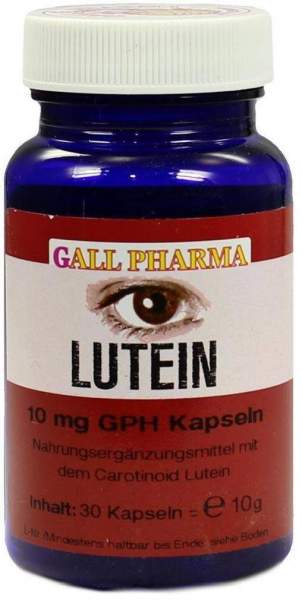 Lutein 10 mg 30 Kapseln