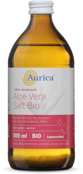 Aloe Vera Saft 500 ml 100% Direktsaft