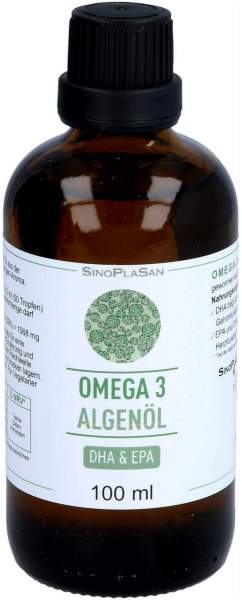 Omega-3 Algenöl DHA 300 mg+EPA 150 mg 100 ml