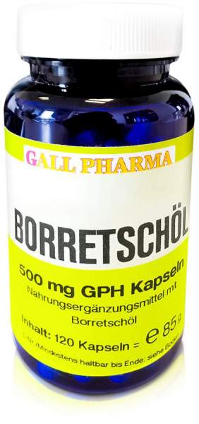 Borretschöl 500 mg Gph 120 Kapseln