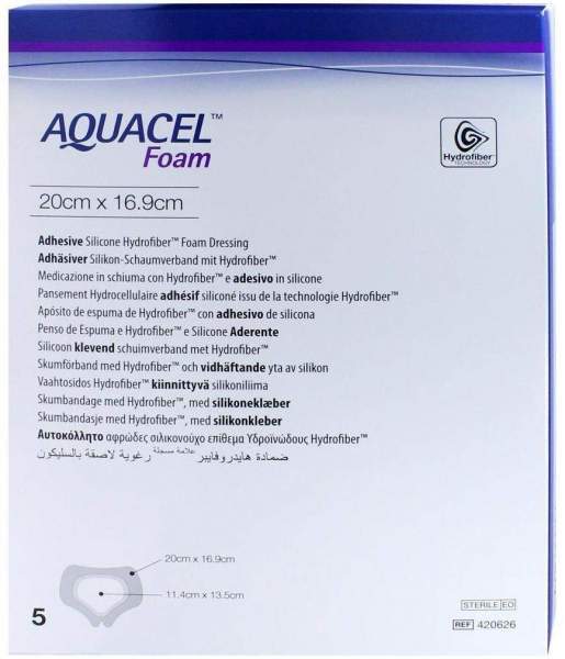 Aquacel Foam Adh Sakral Verband