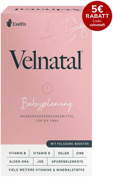 Velnatal Babyplanung 90 Weichkapseln