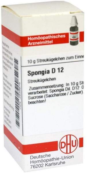 DHU Spongia D12 10 g Globuli
