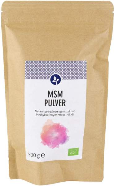 MSM Pulver 100 % Methylsulfonylmethan 500 g Pulver