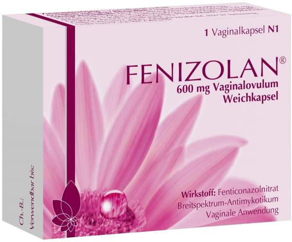 Fenizolan 600 mg 1 Vaginalzäpfchen