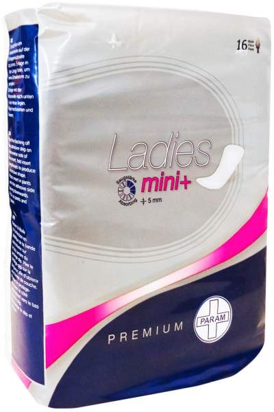 Param Ladies Premium 16 Inkontinenzvorlagen Mini
