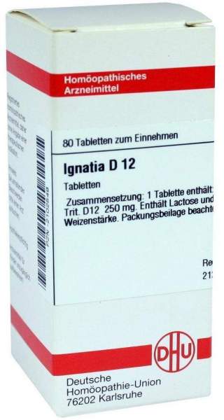 Ignatia D 12 80 Tabletten