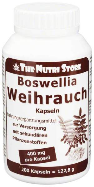 Weihrauch 400 mg 200 Kapseln